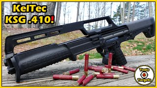 15 Rounds of FAFOKelTec KSG 410 Quick Range Review [upl. by Redman]