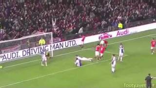 Dimitar Berbatov 5 goals vs Blackburn The Best [upl. by Peggie]