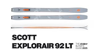 Scott Explorair 92 LT review  The Skialper Buyers Guide 2025 [upl. by Franci424]