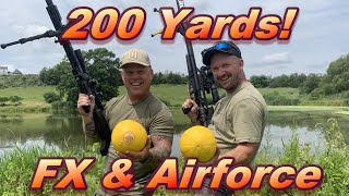 NEW FX Dynamic and Airforce Texan Explode Watermelons at Long Range [upl. by Ansilme571]