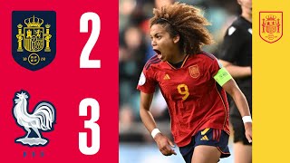 RESUMEN  España 23 Francia  Final  Europeo sub17 femenino  🔴 SEFUTBOL [upl. by Slayton]