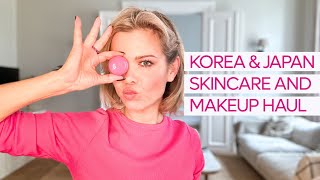 Korea and Japan Skincare and makeup haul [upl. by Siulegroj]