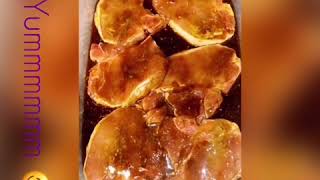 Honey Glazed Pork Chop Recipe [upl. by Allayne]