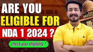 Are You Eligible for NDA 1 2024  Check your Eligibility [upl. by Ynnelg]