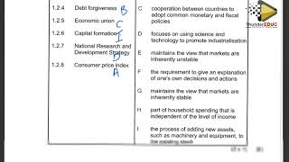 2023 MEMO ECONOMICS PAPER 1 NOVEMBER GRADE 12  THUNDEREDUC [upl. by Rednav]