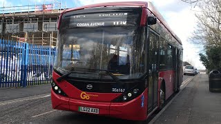 New operator  Full Journey Route W15  Hackney Town HallHigham Hill Cogan Avenue  SEe167 LG22AXD [upl. by Ricardo]