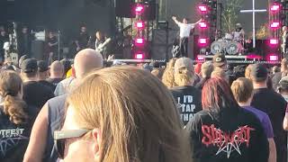 Knocked Loose  Billy No Mates  Counting Worms  Live at Knotfest 92124 in Des Moines Iowa [upl. by Kafka]