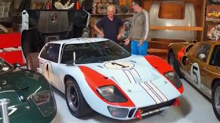 Adam Carolla with Ken Miles Original Ford GT40 [upl. by Halyak]