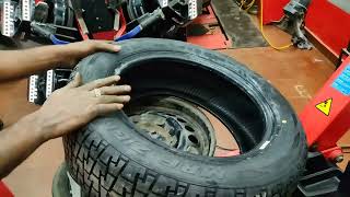 Maruti Breeza Tyre Fitting  MRF 20560R16 Zigma [upl. by Dayle75]