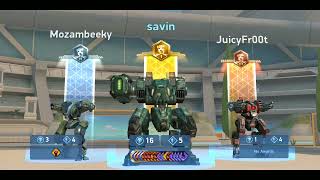 Gatecrasher with Disruptor in 55  Mech Arena [upl. by Alyag526]