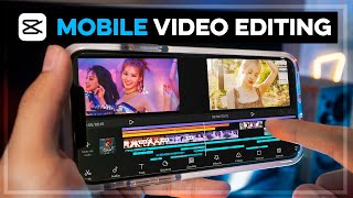 BEST FREE VIDEO EDITING APP for SMARTPHONES  Editing Tutorial [upl. by Merola]