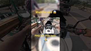 Help kar Diya karo youtube heavyrider motovlog sportsbike rider heavyrider [upl. by Heyward23]