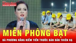 CEO Phương Hằng công khai kiểm tiền ủng hộ trước hàng ngàn khán giả  Tin tức 24h [upl. by Elacim]