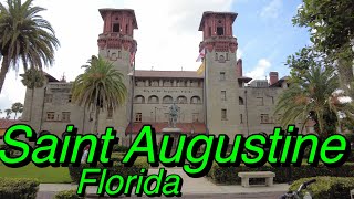 Oldest town in USA Saint Augustine Florida [upl. by Joiner111]