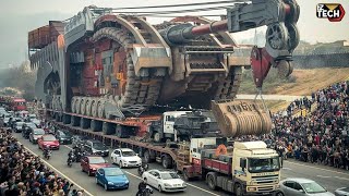 Extreme Oversized Truck Transport Worlds Biggest Heavy Machinery in Action 2024 [upl. by Jaine]