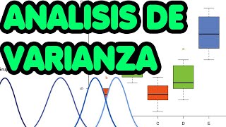 RESOLVIENDO ANALISIS DE VARIANZA ANOVA CON EXCEL  SUPER RAPIDO Y BIEN EXPLICADO [upl. by Aracal]