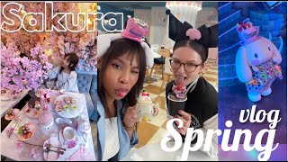 Escaping hell my favorite afternoon tea spot and Sanrio Puroland Drama🌈 🌸Japan Vlog [upl. by Alieka]