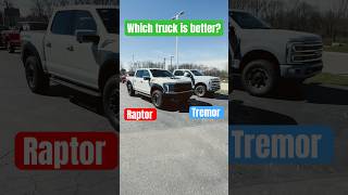 2024 F150 Raptor R vs 2024 F350 Tremor which is the best truck [upl. by Elodie]