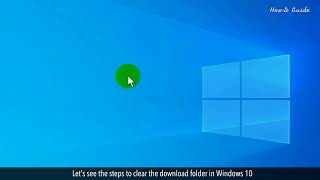 How to Clear Your Downloads Folder Tutorial [upl. by Aihsram]