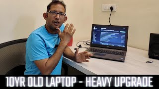 Upgrading 10 year OLD Dell Vostro laptop  RAM SSD amp WINDOWS 11 [upl. by Bower]