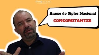 Anexo do Simples Nacional Concomitantes [upl. by Aimaj]