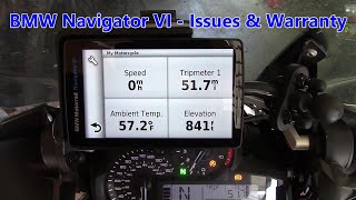 BMW Navigator VI Garmin Issues amp Warranty [upl. by Enitsirhc14]