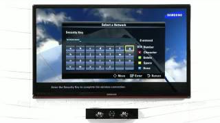 How to Connect a Samsung TV to a Wired or Wireless Network [upl. by Holloway]