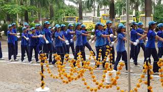 New Horizon Public School Airoli March Past Independence Day 2018 [upl. by Elrebma693]