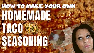 Homemade Taco Seasoning [upl. by Mot]