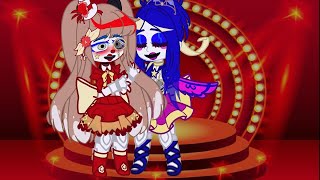 Ballora x circus baby video gacha heat 😈 [upl. by Oys]