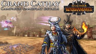 GRAND CATHAY GAMEPLAY DETAILS REVEALED  Total War Warhammer 3 [upl. by Alexine]