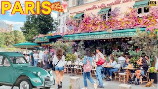 Paris France 🇫🇷  Paris Summer 2024 Perfect One Day Walk Paris 4K [upl. by Leland328]