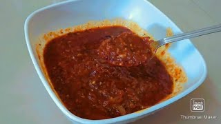 5 min pizza sauce recipe  home made pizza sauce recipe• FAMIS FAM [upl. by Feodor]