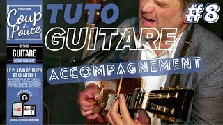 APPRENDRE LA GUITARE ACCOMPAGNEMENT 8  la pompe brassens [upl. by Mountford]