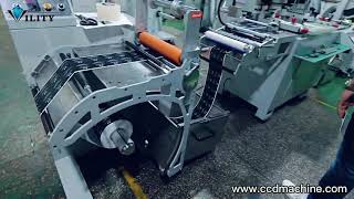 Roll to Roll UV Screen Printing Machine for LabelsStickers [upl. by Ahseei951]