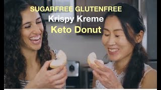 Keto Krispy Kreme Glazed Donut [upl. by Kronick308]