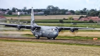 C130 Super Hercules • Combat Landing Zone Practice [upl. by Laing]