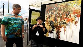 Interview with Diane Dean The President of The Art League of Henderson County [upl. by Arima]