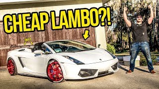 I Just Bought The Cheapest Lamborghini In The Country [upl. by Enyrhtac]