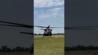 Inbound the landing zone German Air Force CH53 helicopter [upl. by Anecuza]