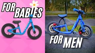 I turned a toddlers bike into an INSANE Electric Mini Bike [upl. by Dietz]