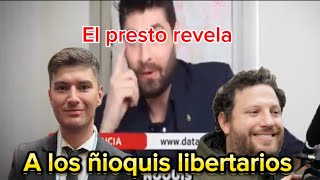 El Presto se peleó con Milei y denunció a los ñoquis twitteros que ingresaron al Estado [upl. by Cypro]