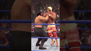 The Great Khali chokeslam to Hulk Hogan shorts wwe ytshorts [upl. by Eeresid648]