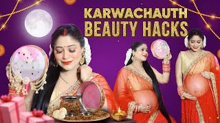 10 Karwachauth Beauty Hacks Skincare amp Makeup 💄 Remove Pigmentation Dark Spots amp Get Glowing Skin 👌 [upl. by Lull]