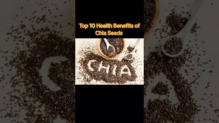 Top 10 Health Benefits of Chia Seeds [upl. by Perlis]