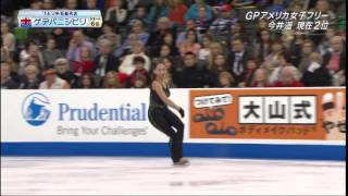 Elene GEDEVANISHVILI Skate America 2014 FS [upl. by Guenzi]