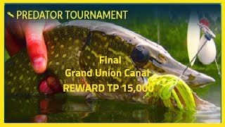 Fishing Sim World  Predator Tournament Final Grand Union Canal ENGLAND [upl. by Schuh]