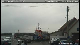 9 November 2024  Anstruther WeatherCam Timelapse [upl. by Alebasi]