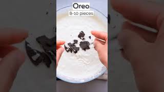 No Bake Oreo Cheesecake Bars shorts [upl. by Erdnaed]