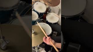 Fun Tom groove 🥁🤓 drums groove [upl. by Kamat203]